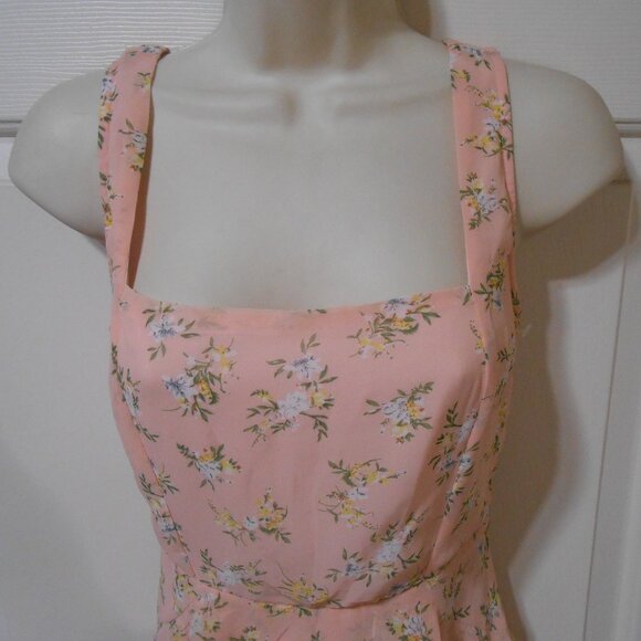 NEW Nasty Gal Collection hi-Low design layered sheer cocktail Dress size 4 👩✨ - Picture 2 of 15